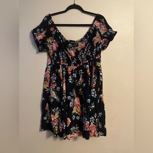 Torrid Multicolor Floral Blouse